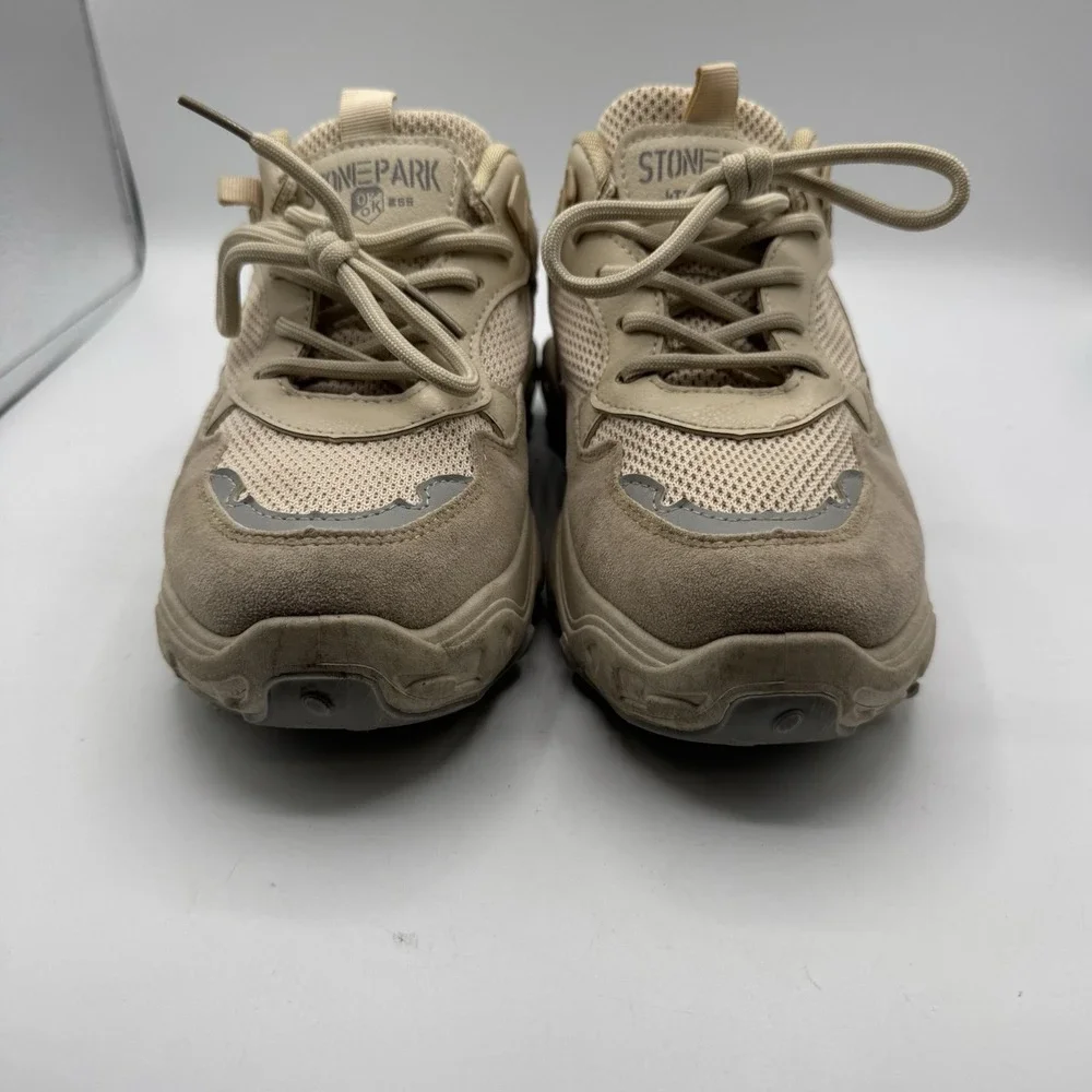 Stone Park Sneakers Women 7.5 (38) Platform Chunky Casual Streetwear Shoes